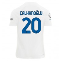 Camiseta Inter Milan Hakan Calhanoglu #20 Segunda Equipación Replica 2023-24 mangas cortas